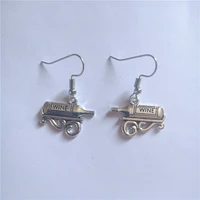 wine rack earrings wine bottle dangle earrings vintage jewelry creative earrings jewelry christmas earrings