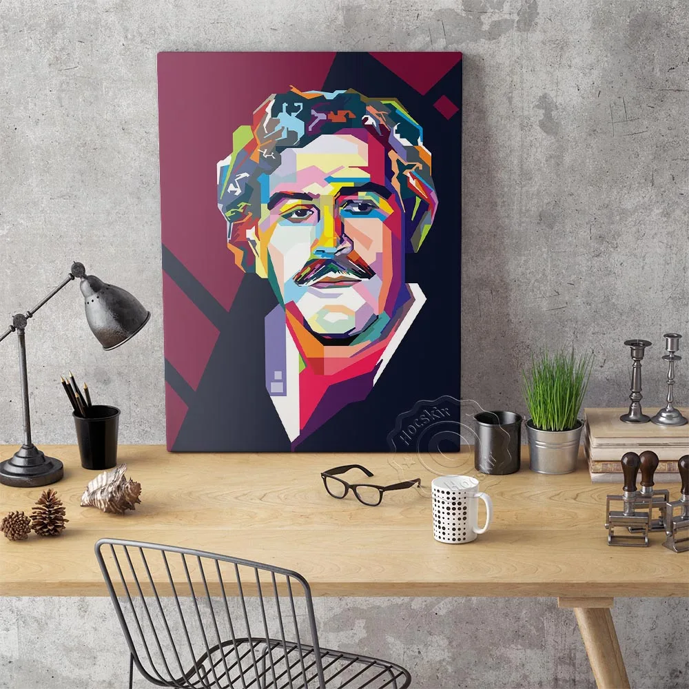 Постер с Пабло Эскобаром настенный художественный декор печатный постер