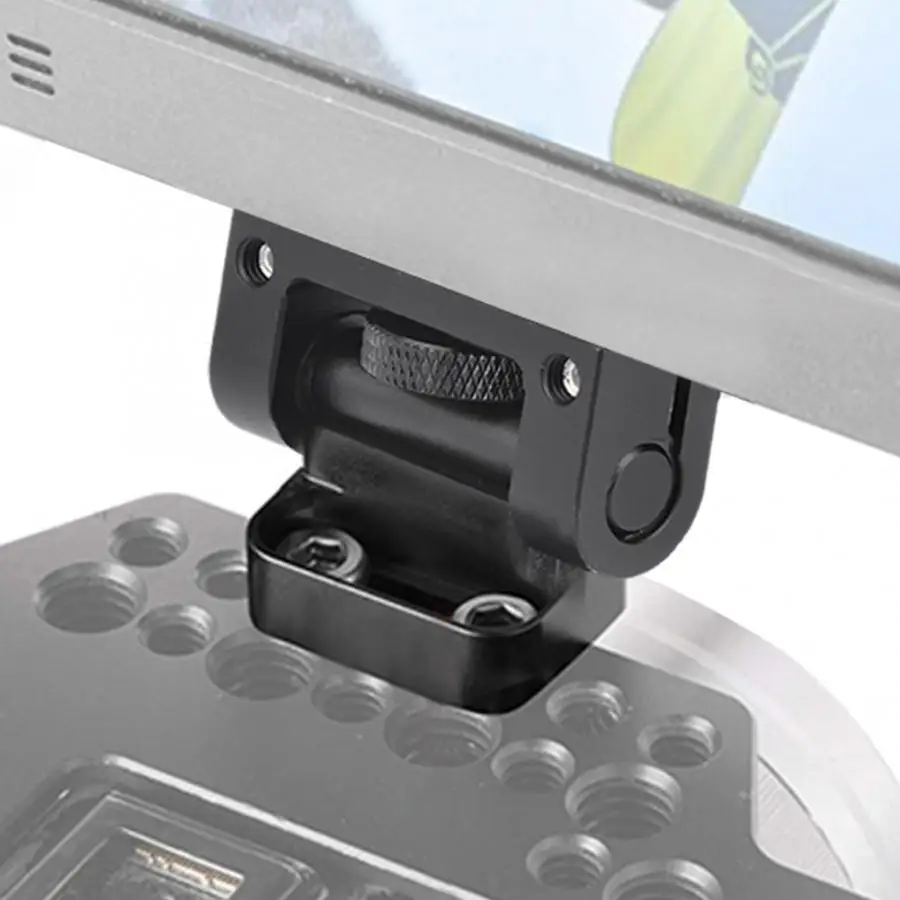 Metal 180 Degree Adjustable Ballhead Camcorder DSLR Camera Cage Monitor Hot Shoe Holder Bracket Accessories | Электроника