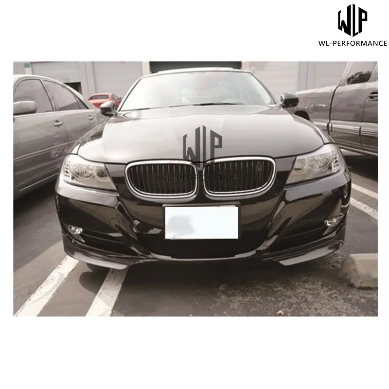 E90 высококачественные боковые разветвители переднего бампера из углеродного