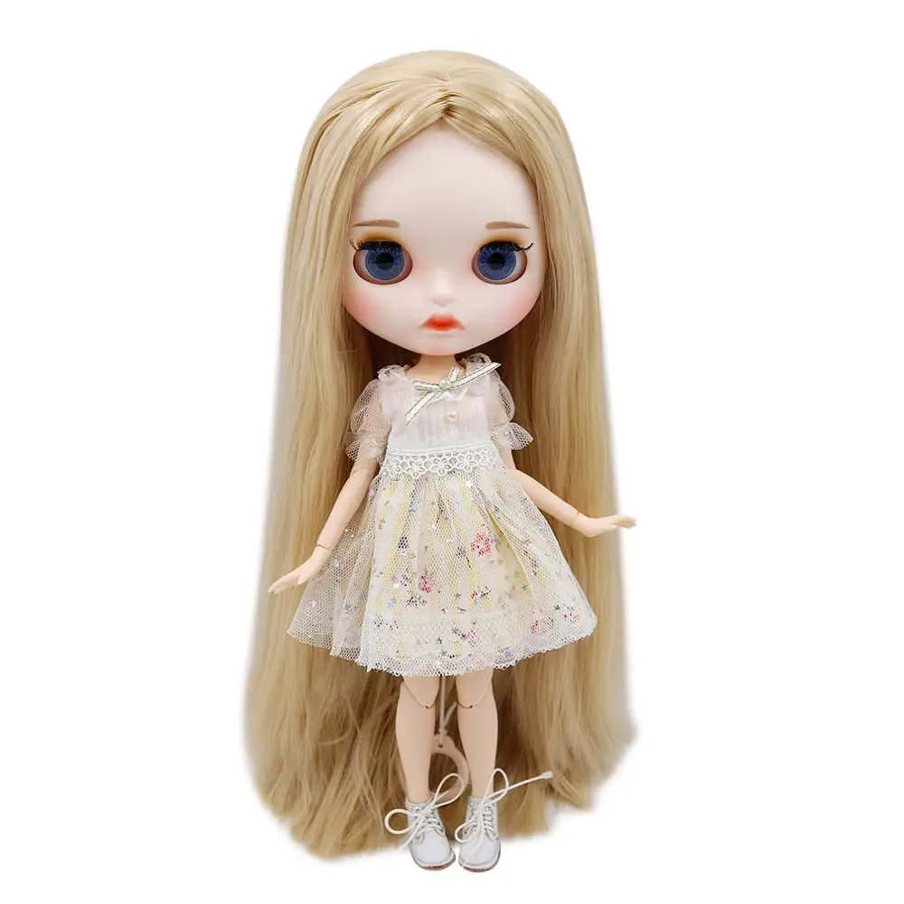 Кукла Blyth ICY DBS Обнаженная шарнирное тело с набором рук новая матовая Лицевая