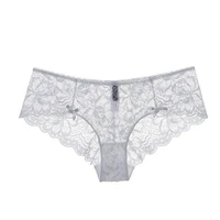 new sexy lace bow hollow women panties translucent hip up breathable low rise briefs underwear