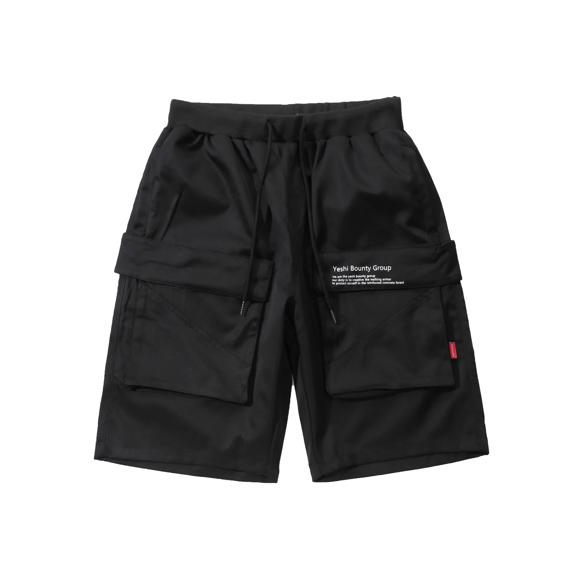 

Three-dimensional multi-pocket shorts for men in summer polyester cotton casual shorts regular pockets knee length