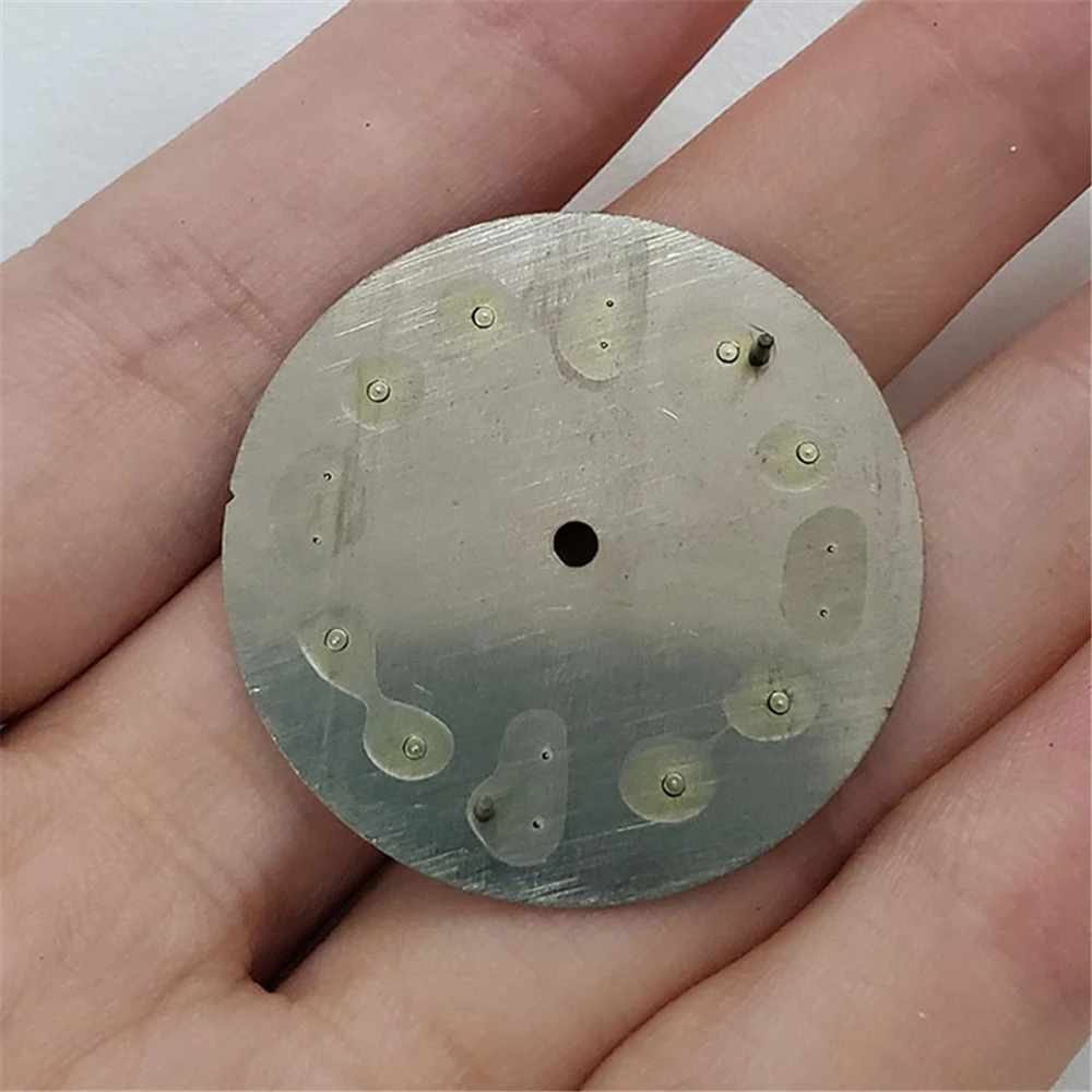 

Green Luminous Dial Replacement 31MM Watch Dial for Miyota 8215 8200 821A for Mingzhu 2813 3804 Watch Movement Repair Part