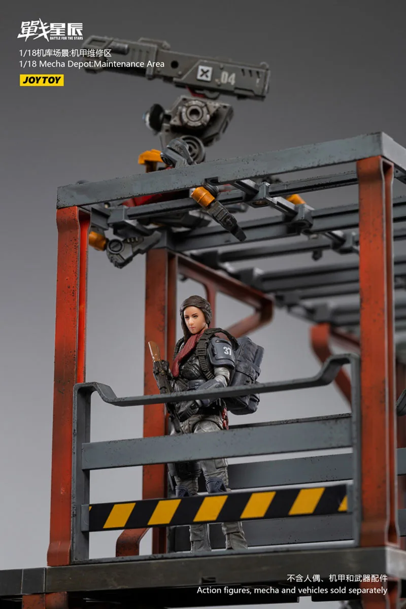 

1/18 JOYTOY JT1095 Mecha Depot:Maintenance Area Scene Accessories Props Fit 1:18 Action Figures Mecha