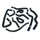 Комплект силиконовых шлангов радиатора для RENAULT Clio IWilliams R19 16S16V F7P 1.8L 1988-197го (10 шт.) красногосинегочерного цвета