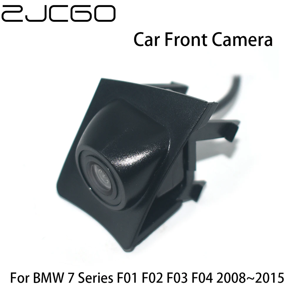 ZJCGO CCD HD Car Front View Parking LOGO Camera Night Vision Positive Image for BMW 7 Series F01 F02 F03 F04 2008~2015