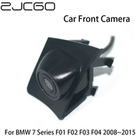 zjcgo ccd hd car front view parking logo camera night vision positive image for bmw 7 series f01 f02 f03 f04 20082015