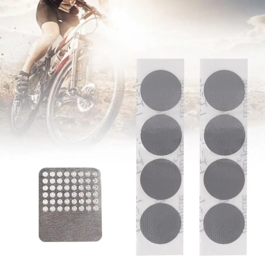 8 шт. резиновые Пластыри для шин велосипеда без клея|Инструменты ремонта