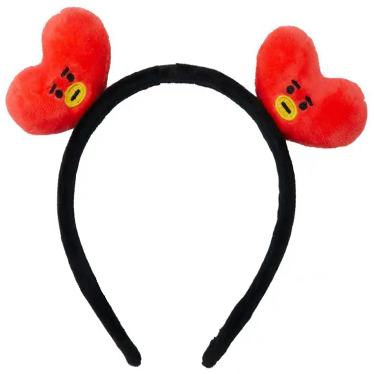 Bt21-bts резинки для волос женщин аксессуары бант Gumki Do Wlosow Микки Минни Маус уши