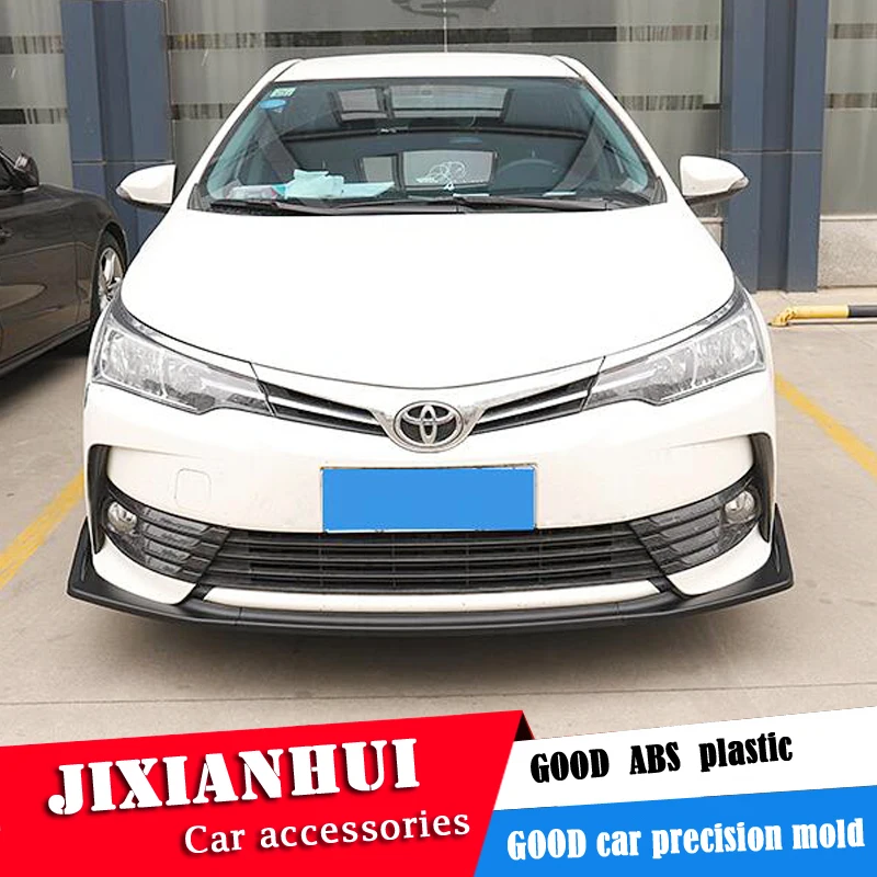 Для Toyota Corolla Body kit спойлер 2017 2018 для ABS задний передний бампер диффузор защитные
