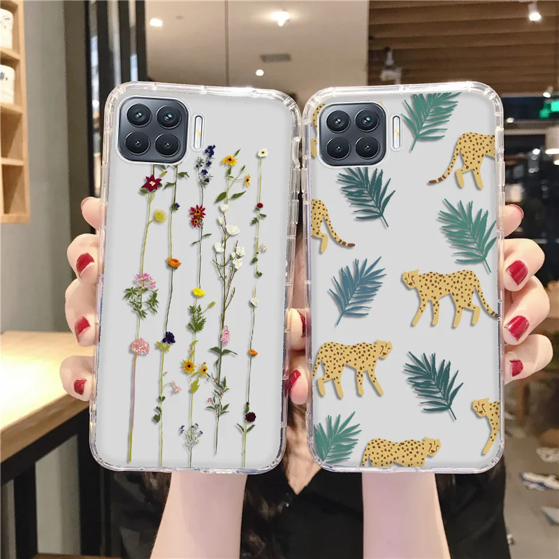 

Animal Leopard Case For OPPO A53 A52 A92 A72 A32 A33 A53S A94 A95 A93 A8 A31 A74 A7 A54 A37 A15 A15S A35 A9 Reno 4 5 Lite Cover