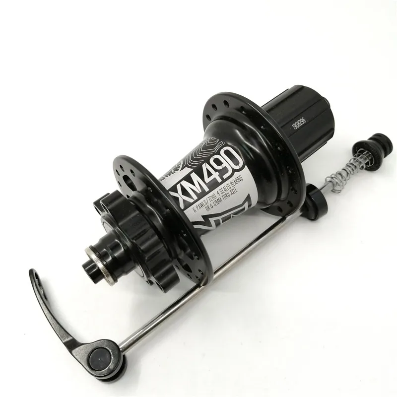 XM490 8-9-10-11Speed MTB горный велосипед концентратор 2-4 подшипник 9*100 мм 10*135 передняя и