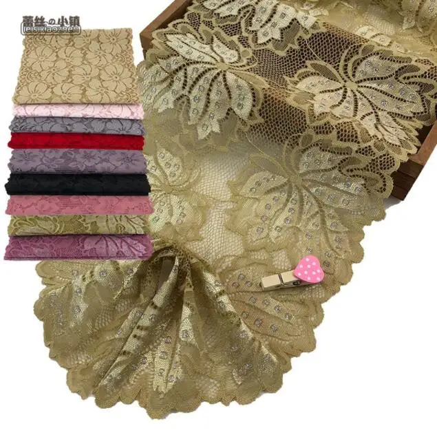 Эластичная кружевная лента 1 м|Кружево| |