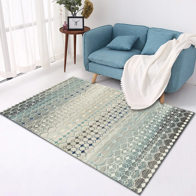 Декоративные ковры для гостиной мраморные полосы простой скандинавский декор