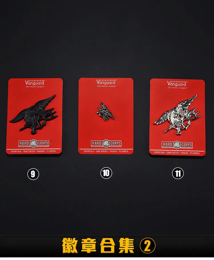 Металлический значок для военной униформы армии США |