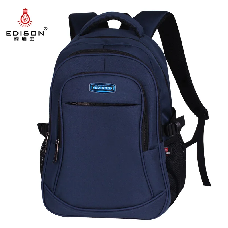Мужской рюкзак Эдисона сумка для подростков мальчиков Студенческая