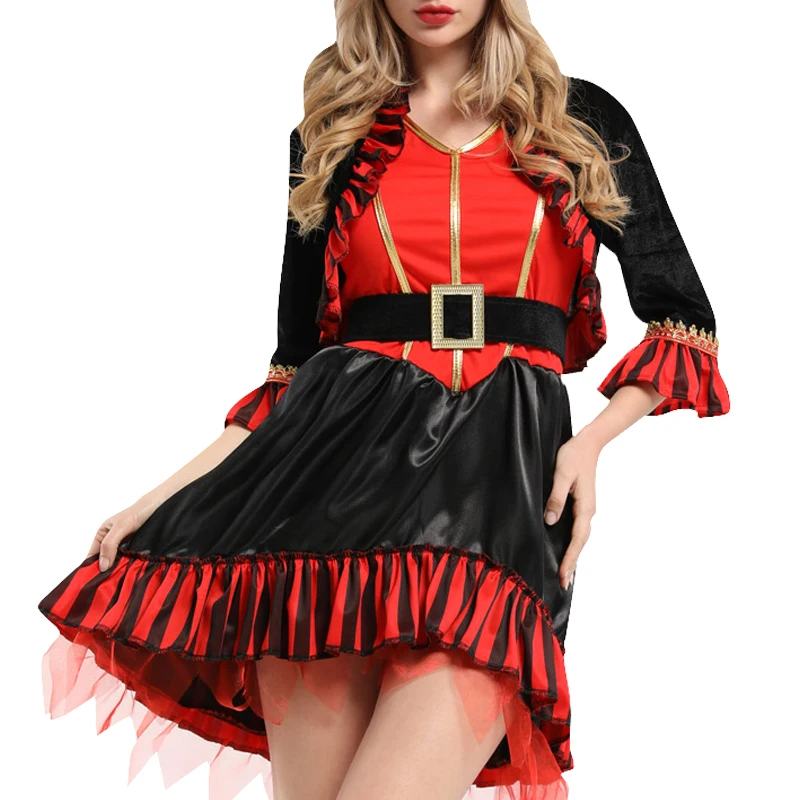 Праздник Hallween Сексуальный Женский пиратский костюм для косплея Необычные Вечерние платья реквизит для карнавала высокого качества пират с шляпой головной убор