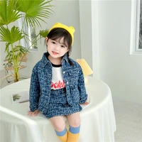 print childrens clothes set baby girls top shorts 2pcsset kids spring summer costume teenage girl clothing high quality