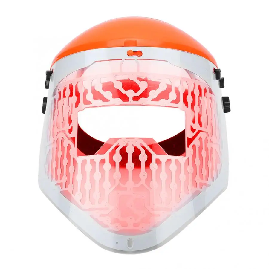 3 цвета Фотон LED маска для лица терапия омоложение кожи удаление акне морщин