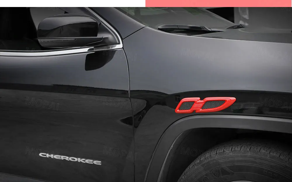 MOPAI автомобильные наклейки для Jeep Grand Cherokee автомобильный корпус воздушный поток вентиляционная крышка крыло крышка двигателя для Jeep Grand Cherokee аксессуары