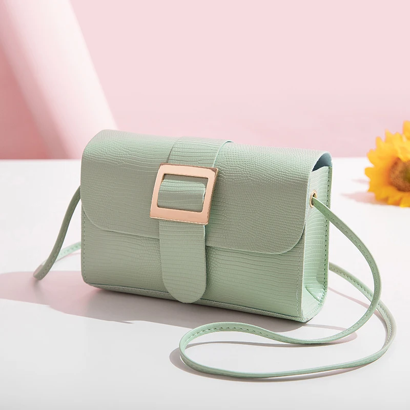 

Casual Woman Bag Small Leather Crossbody Bag 2021 Design Women PU Leather Handbags Tote Shoulder Bags Messenger Bags Sling Bag