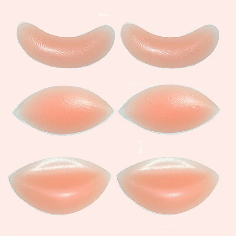 1 пара силиконовые купальник с треугольным лифом вкладыши для бюстгальтера