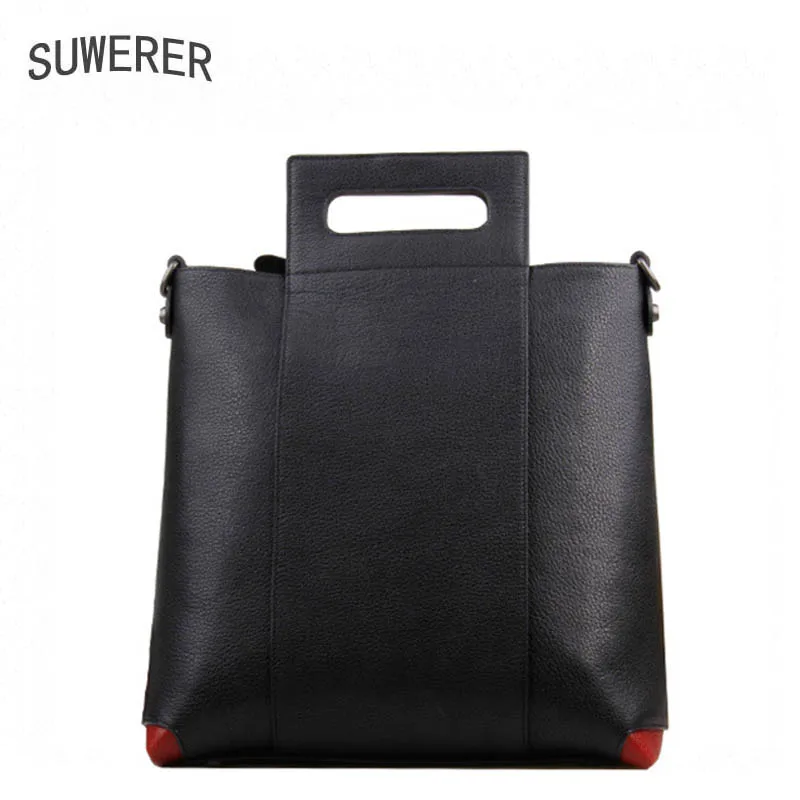 SUWERER новые сумки из натуральной яловой кожи женские роскошные Дизайнерская