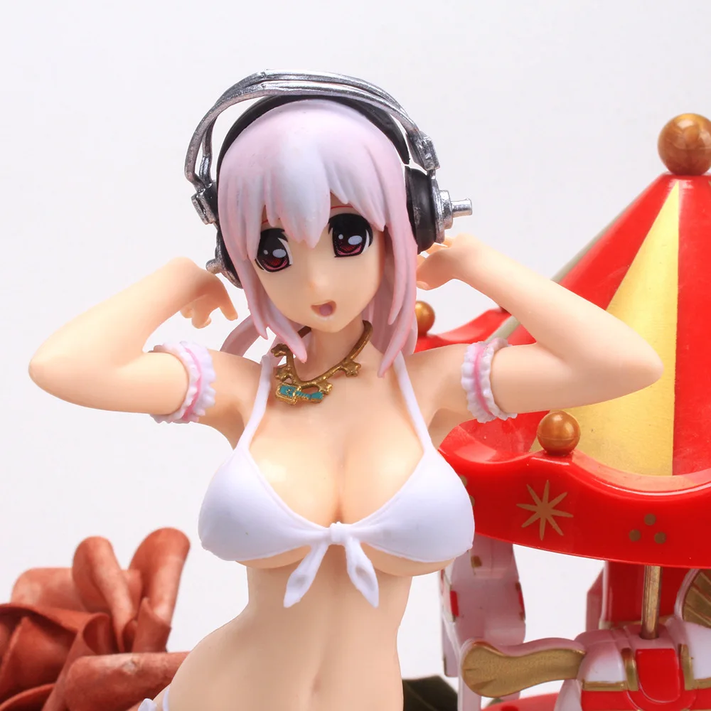 19 см аниме Nitro Super Sonic Sonico Libra Ver. Японская аниме-фигурка из ПВХ модель игрушки