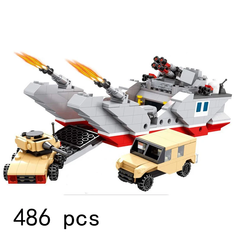 Военный боевой корабль модель корабля конструктор разрушитель airобработанные