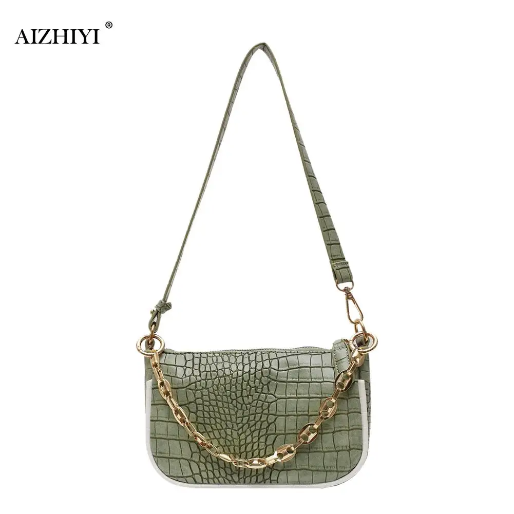 

Casual Fashion Pattern Women Handbag Tote Female Leather Underarm Shoulder Bag Ladies Chain Shoulder Messenger Bag