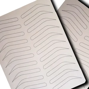 Микроблейдинг татуаж бровей тренировка кожи бровей Косметика Перманентный макияж бровей тренировка кожи татуаж не требует чернил