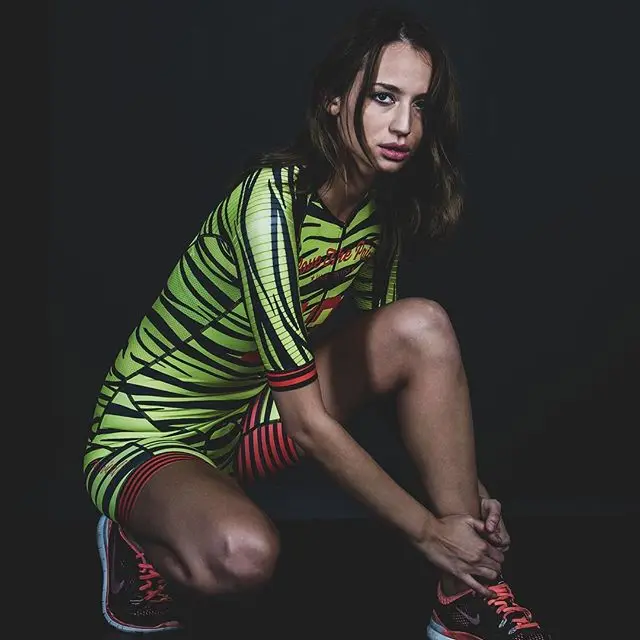 skinsuits 11 LOVE THE PAIN, костюм из лайкры и кожи, Леопардовый триатлон, Летний дышащий купальник для велоспорта, для шоссейного велосипеда, командная спортивная одежда 9d Pad Run - Цвет: skinsuits 11