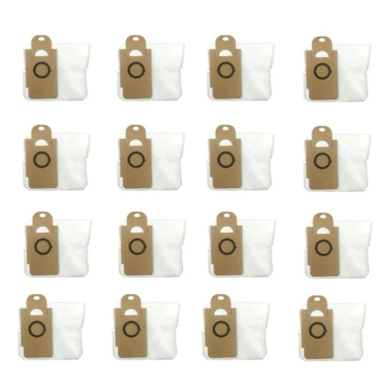 

15 Pcs Replacement Vacuum Dust Bags Parts Compatible For Lydsto R1/R1A Vacuum Cleaner Robot Spare Part