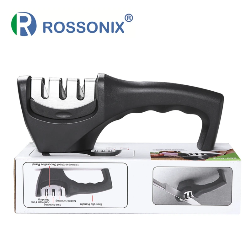 Профессиональная точилка для ножей 3 этапный кухонный камень заточки