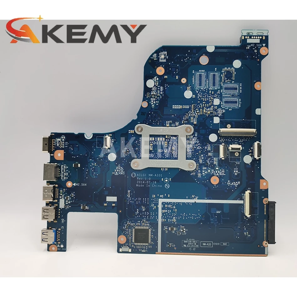 NM-A331 Mainboard для Lenovo G70-70 G70-80 Z70-70 Z70-80 B70-70 B70-80 Материнская плата ноутбука 2GB-GPU I5-5200U -