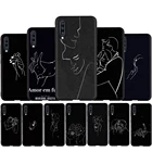 Чехол для телефона Samsung A2 Core A3 A5 A6 A8 Plus A7 A9 A01 A10 A10S A11, задняя крышка в минималистичном стиле