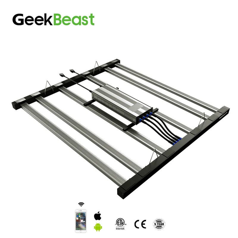 Geekbeast pro lm301h Средний PPFD светодиодный светильник для выращивания 630 Вт от Geek Daisy