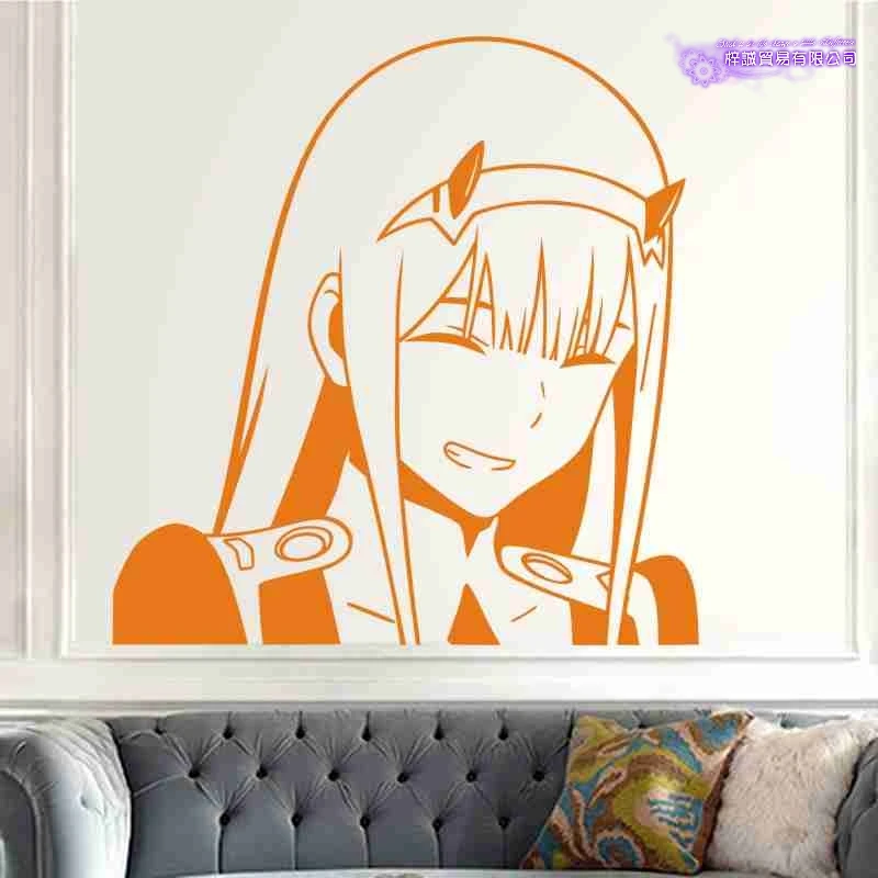 DARLING in the FRANXX Наклейка на стену 002 виниловые наклейки декор украшение дома аниме