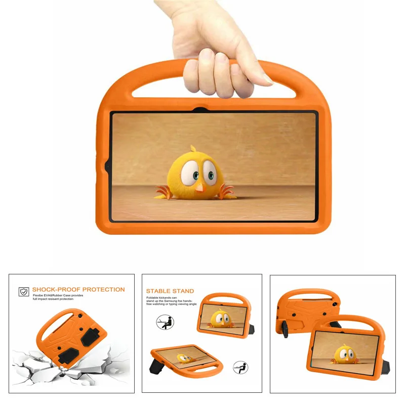 

Kids cover shock proof EVA foam Hand-held for Samsung Tab A T500 P610 T510 P200 T380 T330 T110 T280 7.0 T230 P3200 Case