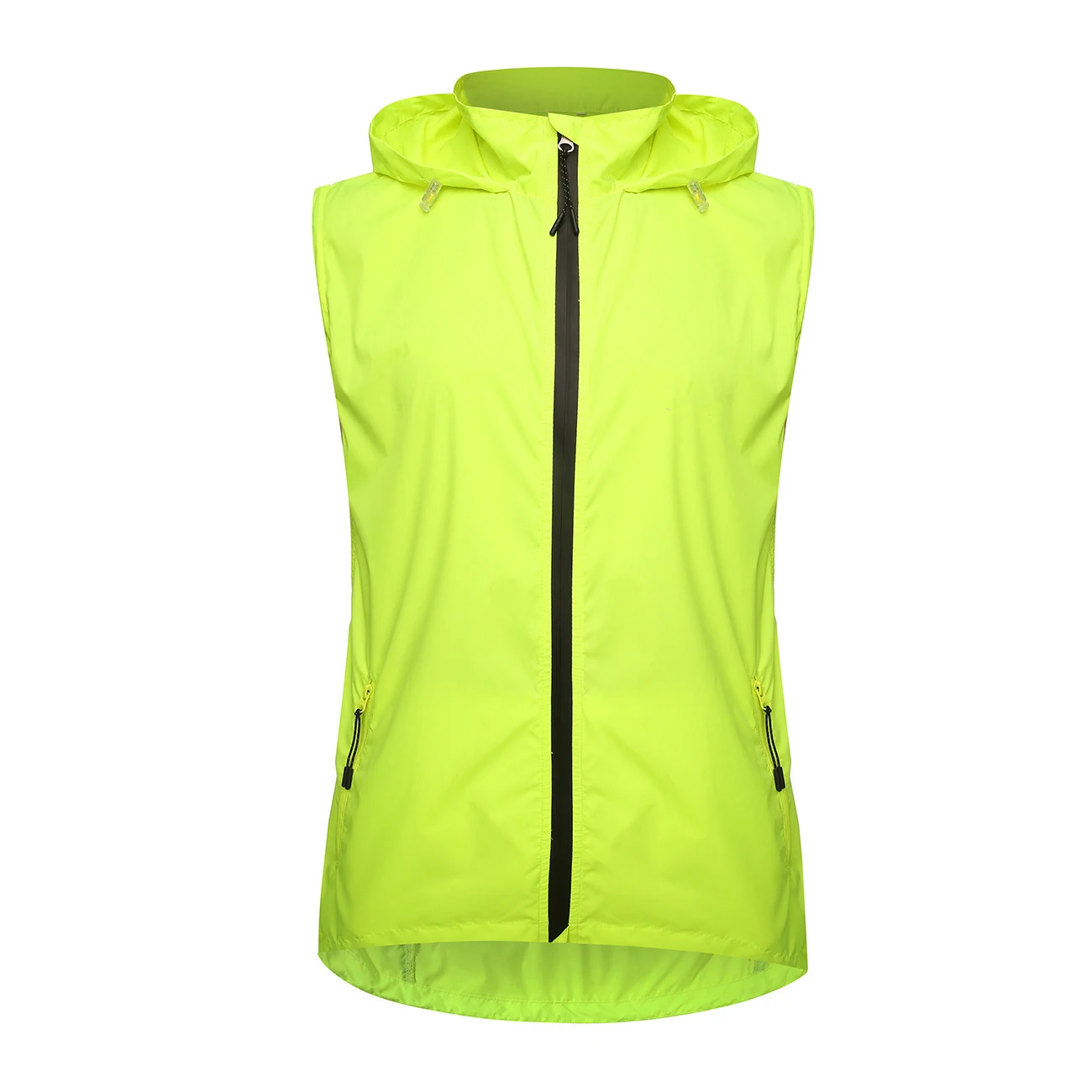 Розовая ветрозащитная куртка с отстегивающимся длинным рукавом георгем