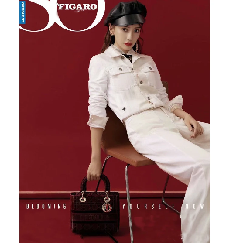

Autumn New Women'S Casual Workplace Single-Breasted Long-Sleeved Denim Jacket Denim Pants Fashion Chic Two Piece Set