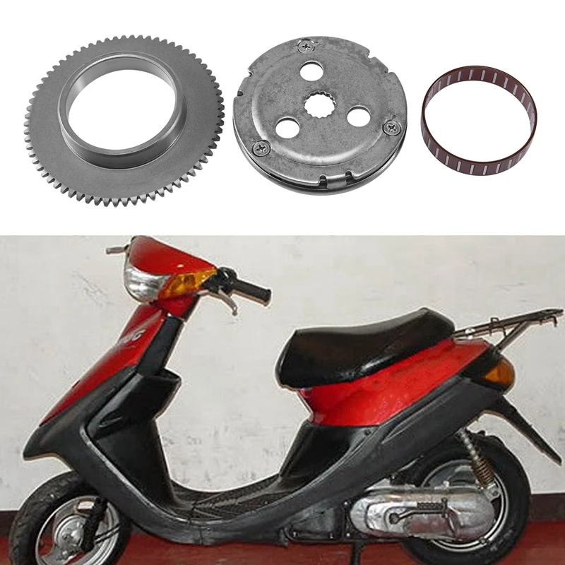 

Motorcycle Starter Disc Assy 16Mm 2 Stroke Engine Parts 1E40QMB 2T for Jog Motorcycle Scooter 90Cc