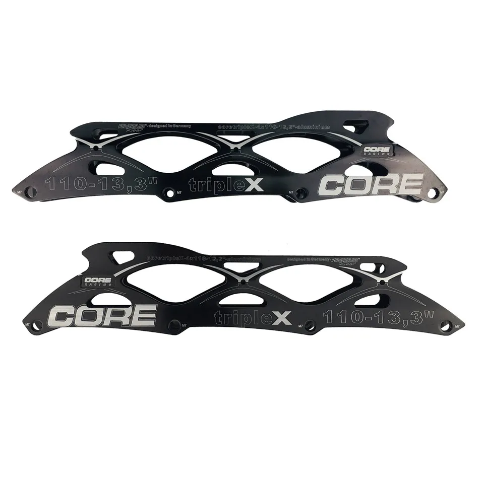 Роликовые коньки PowerSlide Core2 Triple X Speed для 4*110 мм основание из алюминиевого сплава 13 3
