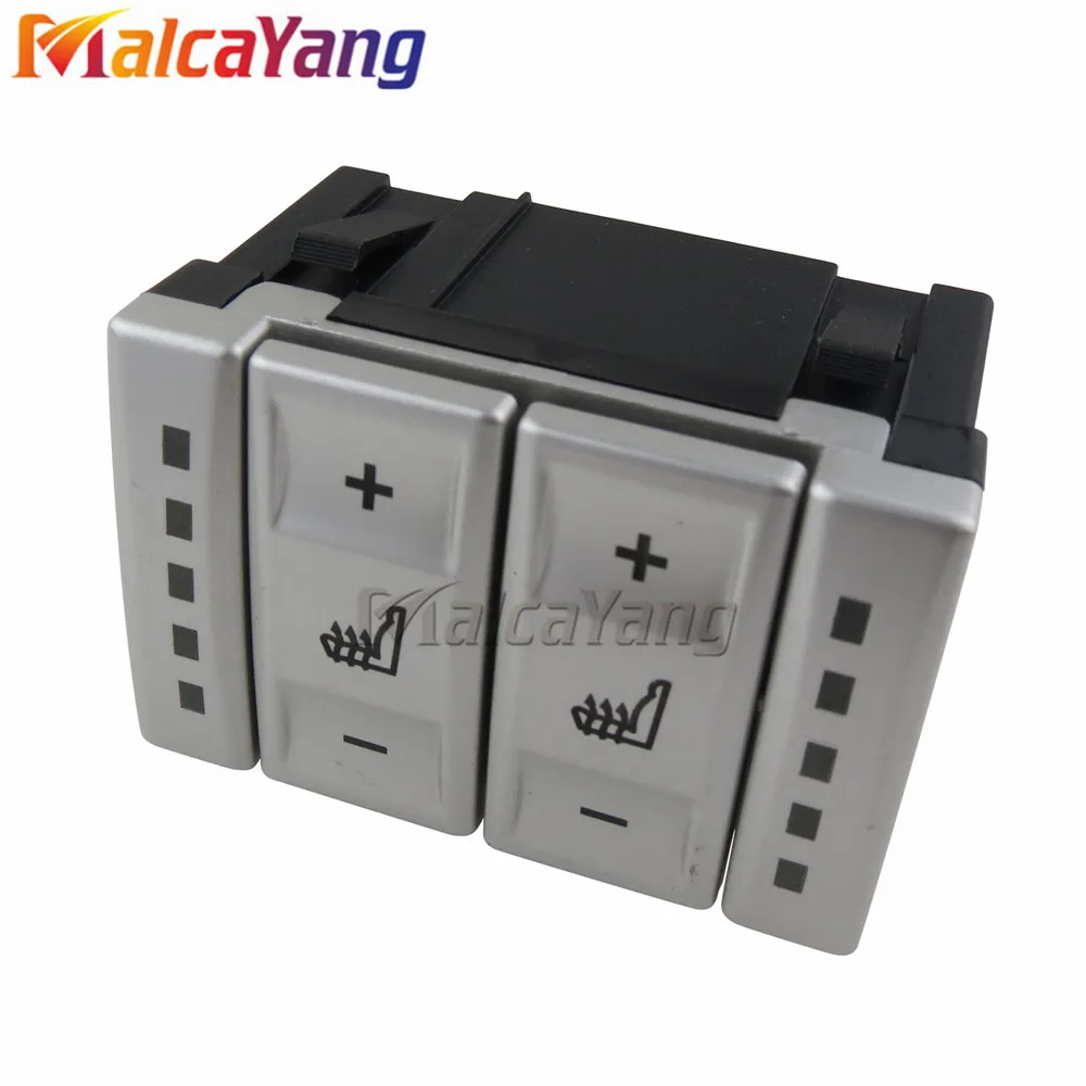 Новый серебристый переключатель управления кнопками подогрева сидений OEM 6m2t 19k329