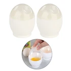 Яйцеварка для приготовления яиц в микроволновой печи, портативная мини-чашка для быстрого приготовления яиц на пару, домашние кухонные принадлежности для завтрака, дропшиппинг