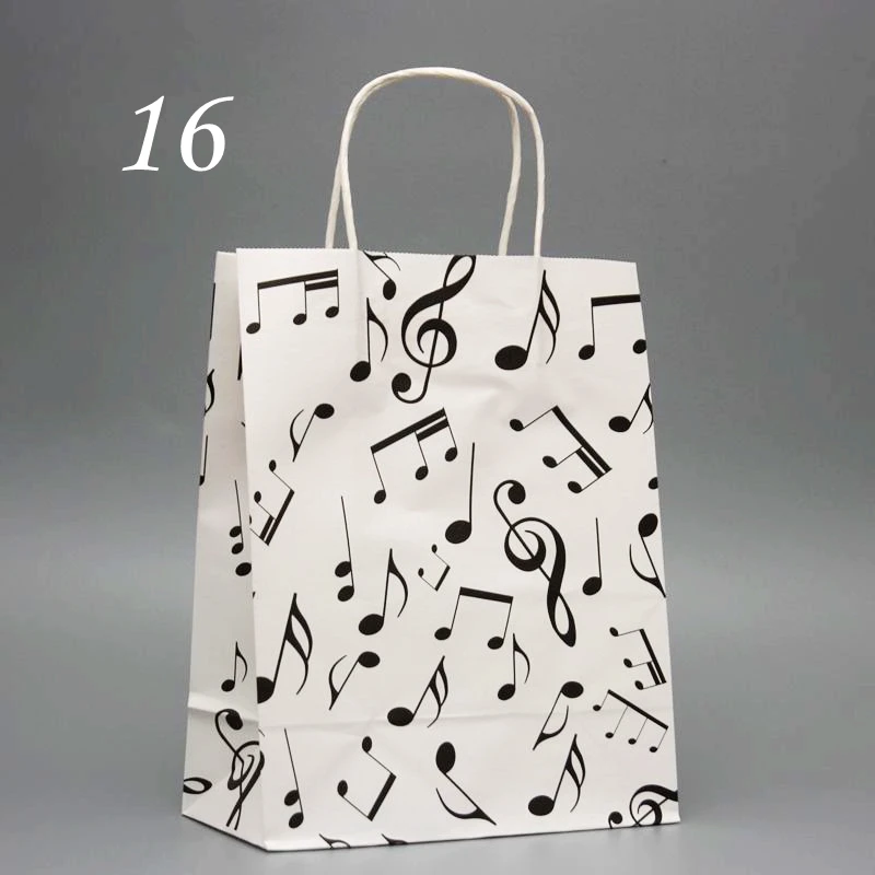 

Gift Paper Bags, Shopping Bags with Handle for Birthday Party Gift, Wedding Shower, Baby Shower, Favor 27X21X11cm 10pcs/lot