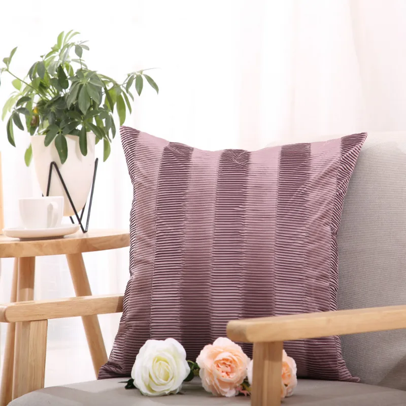 GYK139 однотонные Цвета льняная подушка из хлопка с эффектом чехол (без начинки)