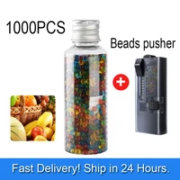1000pcs power mint cigarette pops beads pusher black ice menthol fruit flavour capsule ball filter holder smoking accessories