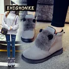 Лидер продаж, классические ботинки, детские милые зимние женские ботинки, новые женские зимние ботинки без бархата, Y34, беговая Обувь FORCE